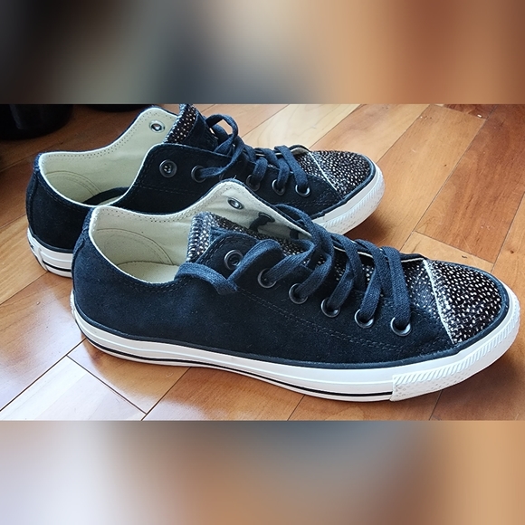 Chuck Taylor All Star Leather Pony Hair Low Top size 7.5 [38 EU] - Picture 5 of 10